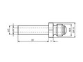 Насадка 10/24, 20 мм для заклепки 3, 3.2 и 4 мм GESIPA 7059361 rrrr