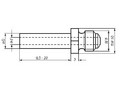 Насадка 10/27, 20 мм для заклепки 4 мм GESIPA 7059434 rrrr
