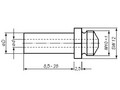 Насадка 17/24, 20 мм для заклепки 3, 3.2 и 4  мм GESIPA 7259352 rrrr
