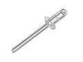 Заклепка вытяжная многозажимная усиленная 3,2х9,5 (сталь/сталь) стандартный бортик Qonnect 16SS13209 rrrr