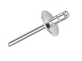 Заклепка вытяжная многозажимная усиленная 3,2х11 (сталь/сталь) широкий бортик Qonnect 16SS23211 rrrr