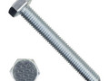 Болт шестигранный DIN 933 / DIN 558 с полной резьбой, M6/4,0х10х25–120 мм rrrr