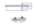 Заклепка вытяжная 3,2х8 (сталь/сталь) широкий бортик  Qonnect 10SS23208 rrrr